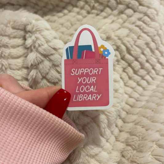 LOCAL LIBRARY STICKER