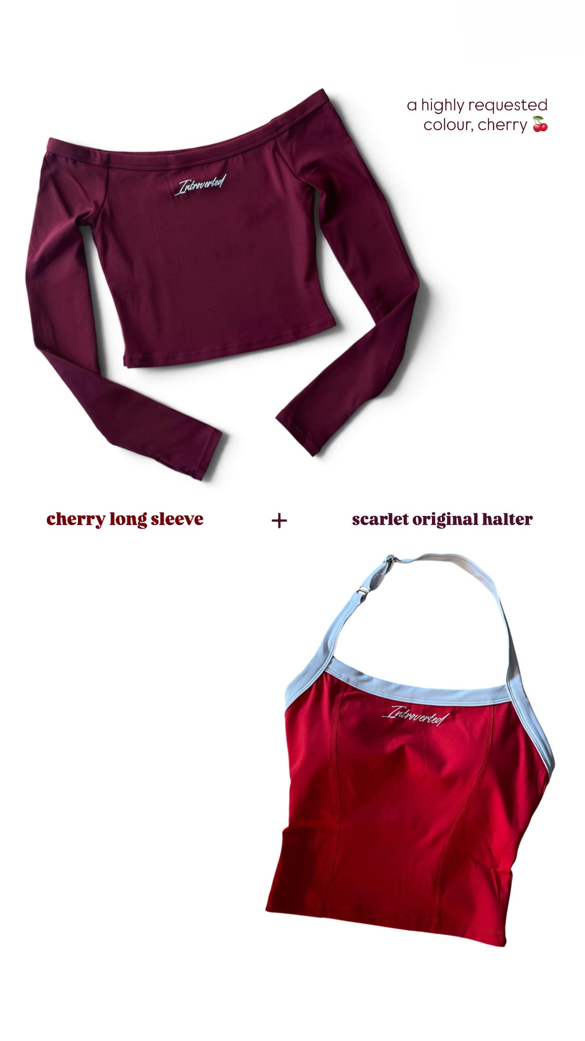 CHERRY LONG SLEEVE