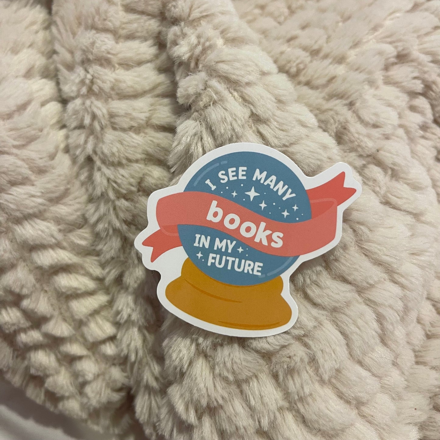 FORTUNE TELLER BOOK STICKER