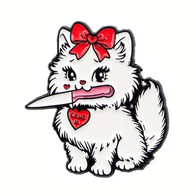 SASSY KITTY PIN