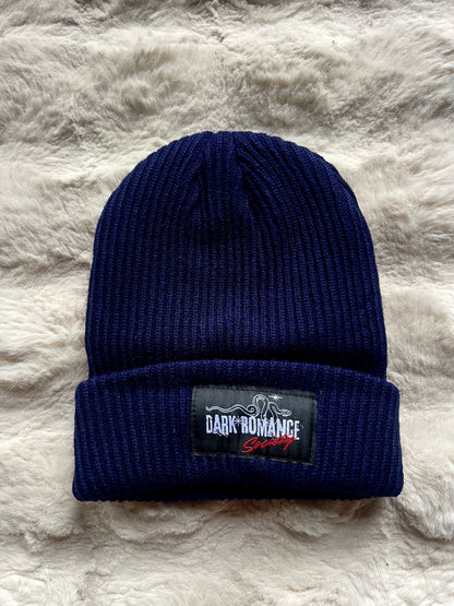 DARK ROMANCE SOCIETY CHUNKY RIB BEANIE