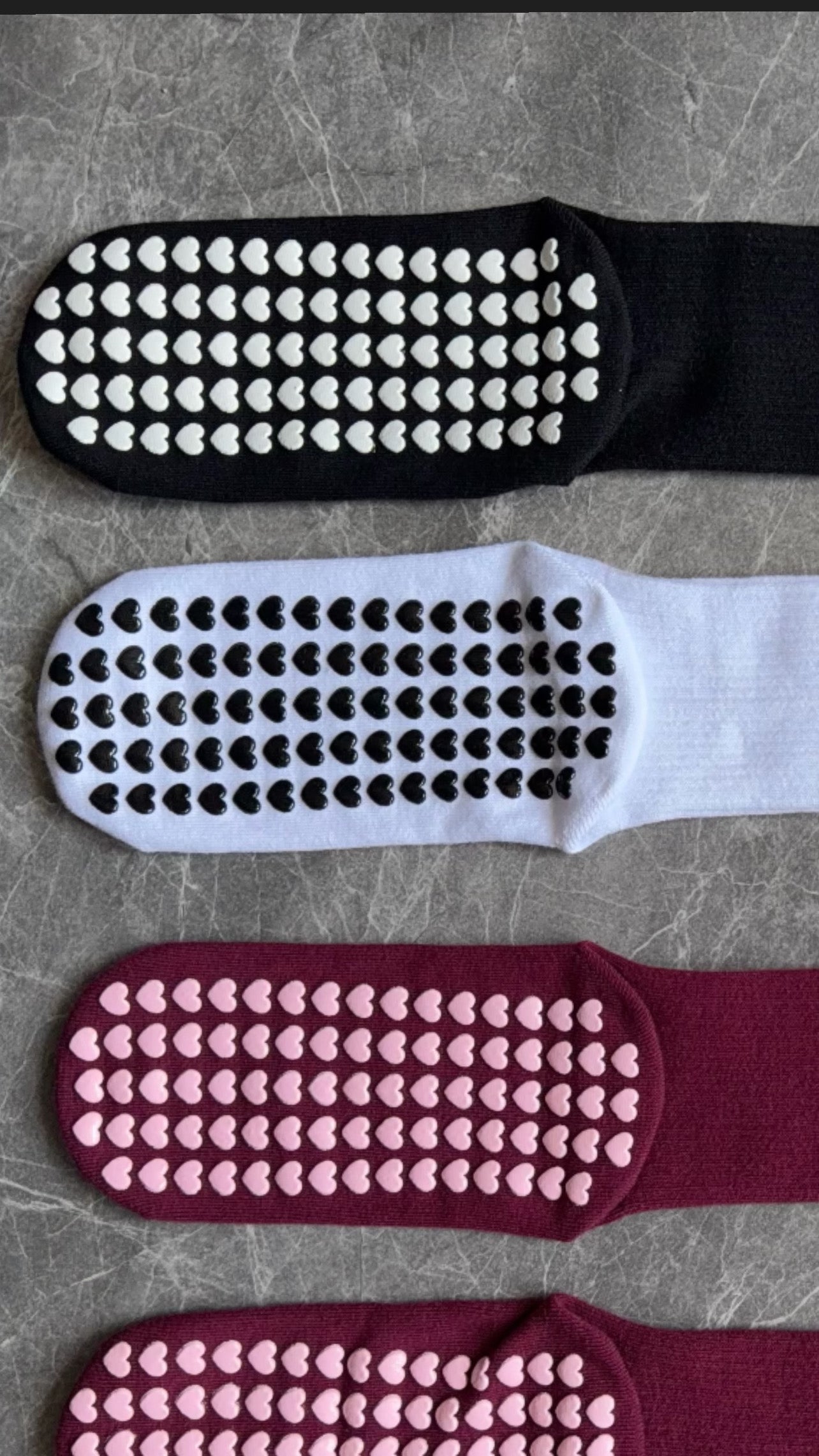 MIXED PACK PILATES GRIP SOCKS, BOOK GIRLIE