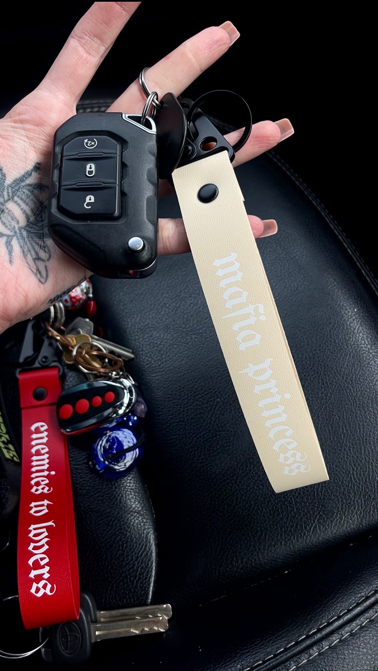 MAFIA DARK ROMANCE KEYCHAIN LANYARD