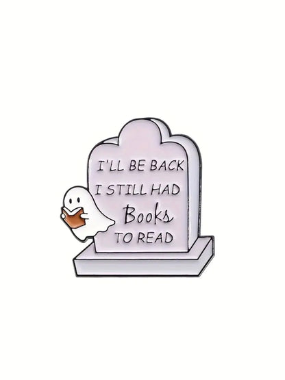 PACK OF GHOST READING PINS