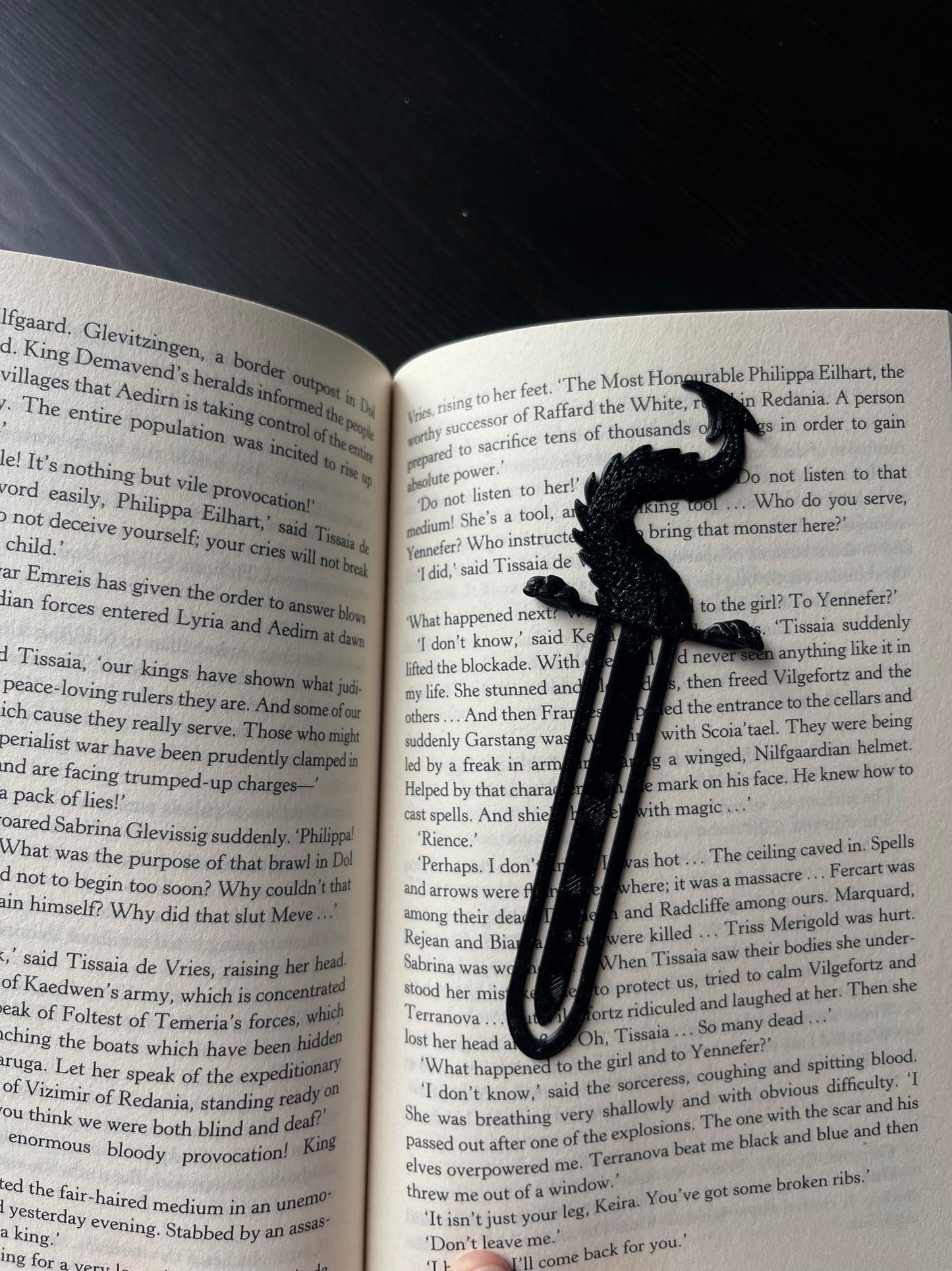 DRAGON TAIL BOOKMARK