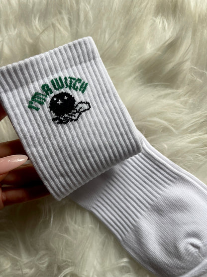 FANTASY READER WITCH SOCKS