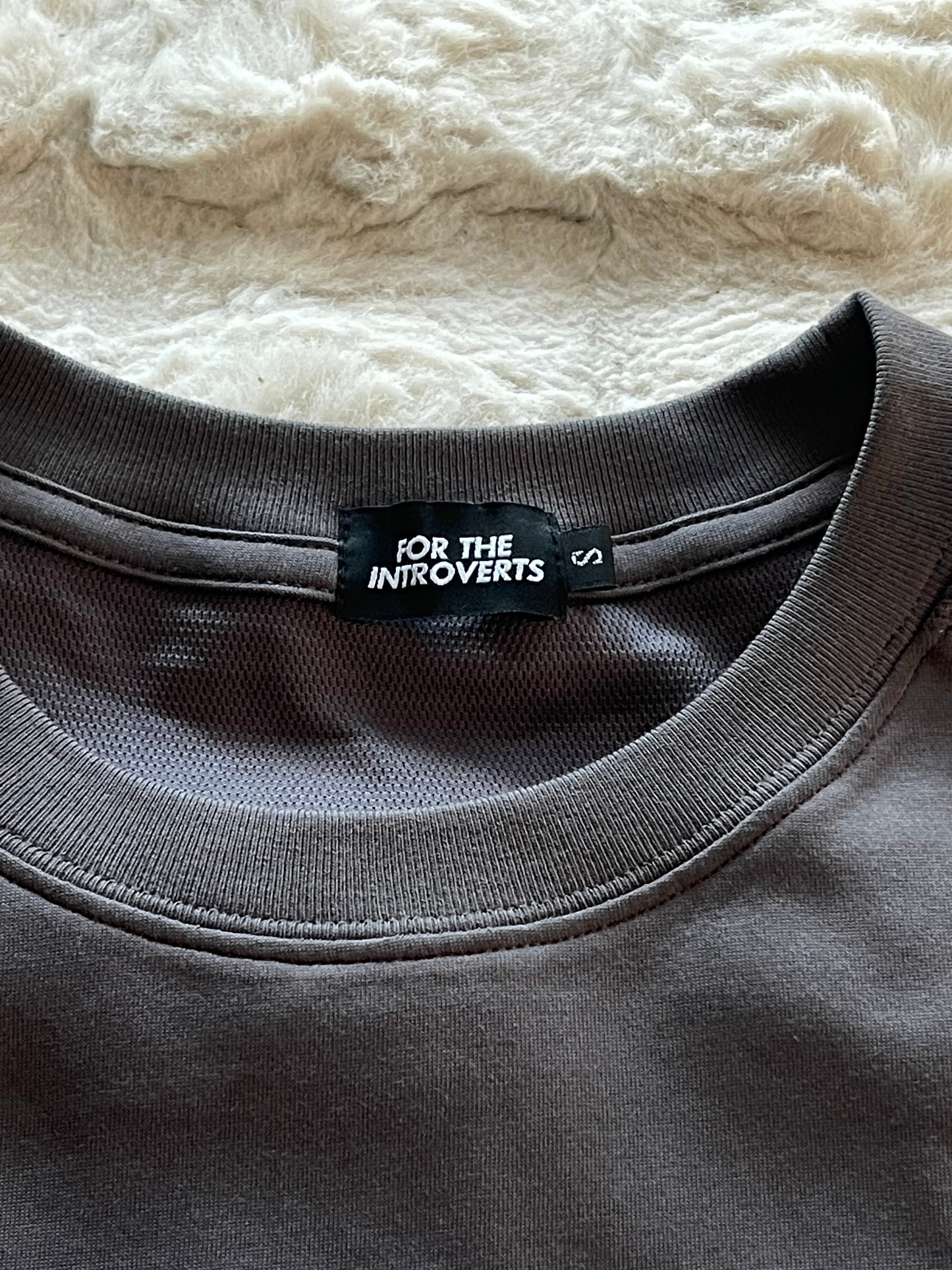 SPICEY OVERSIZED MUSCLE TANK, ACID GREY