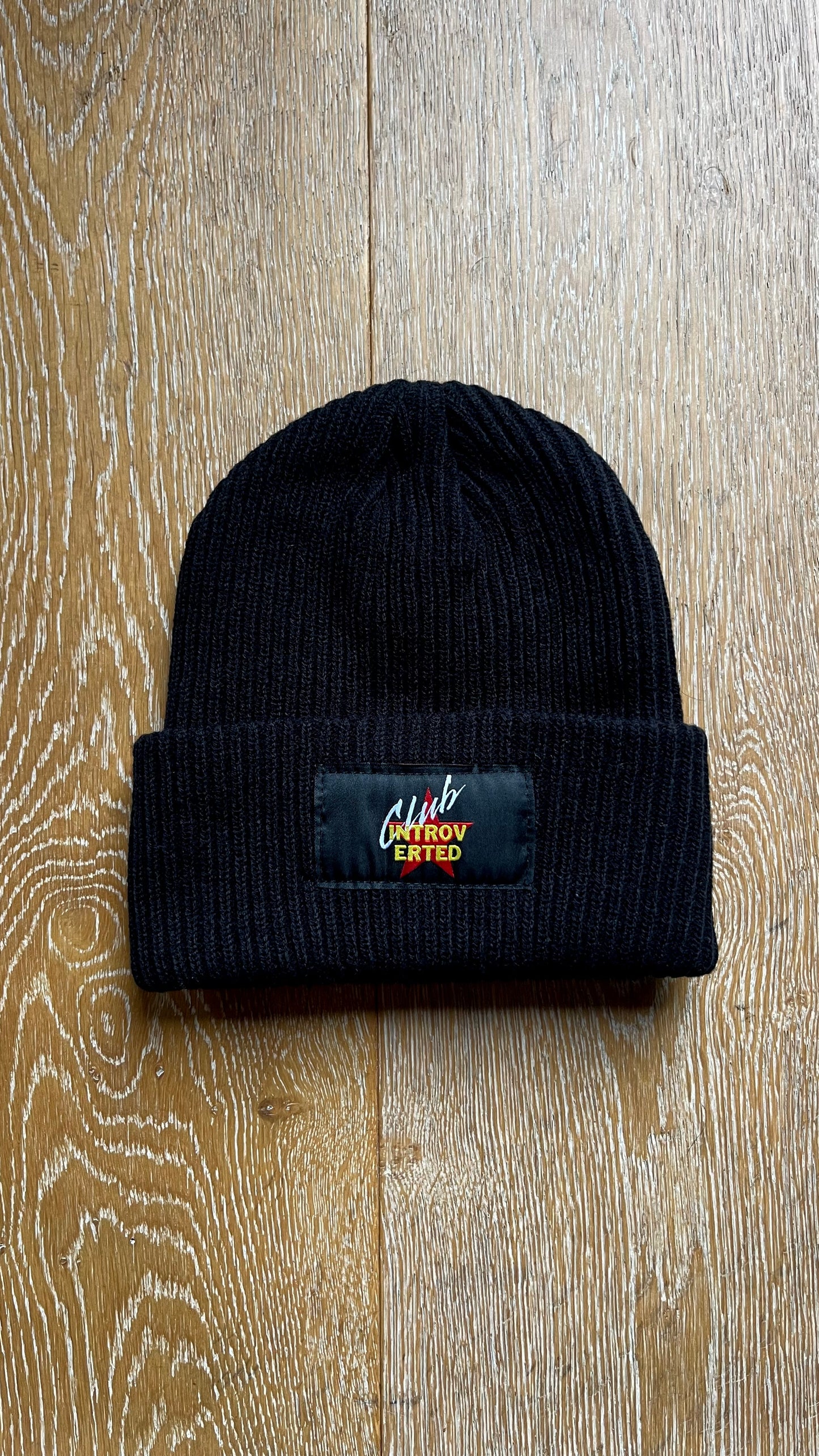 CLUB INTROVERT CHUNKY RIB BEANIE