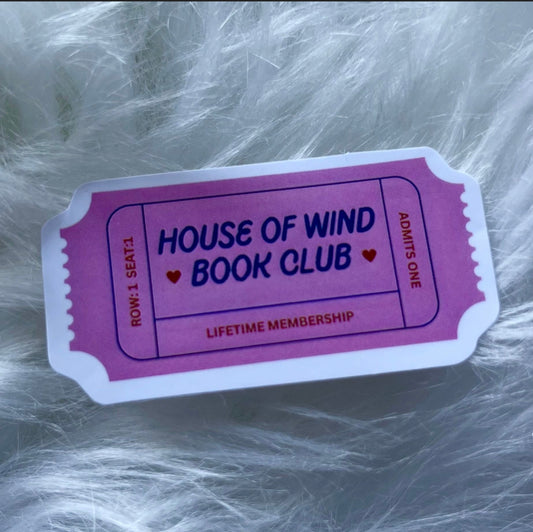 HOUSE OF WIND - ACOTAR STICKER