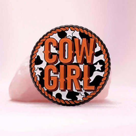 COW GIRL PIN