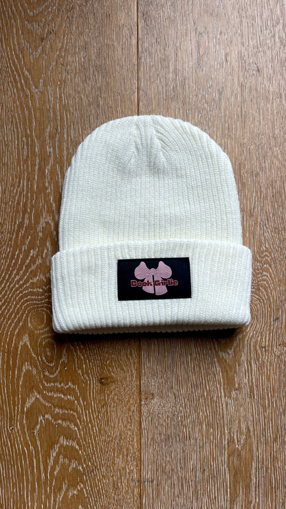 BOOK GIRLIE CHUNKY RIB BEANIE