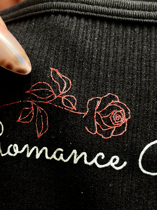 SAMPLE SALE *** DARK ROMANCE LONG CROP