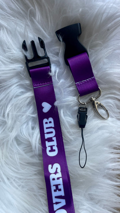 BOOK CLUB NECK LANYARD