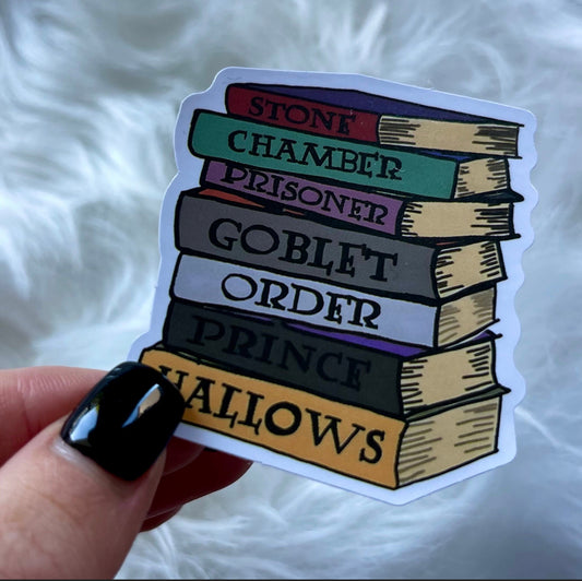 POTTER BOOK SERIES STICKER