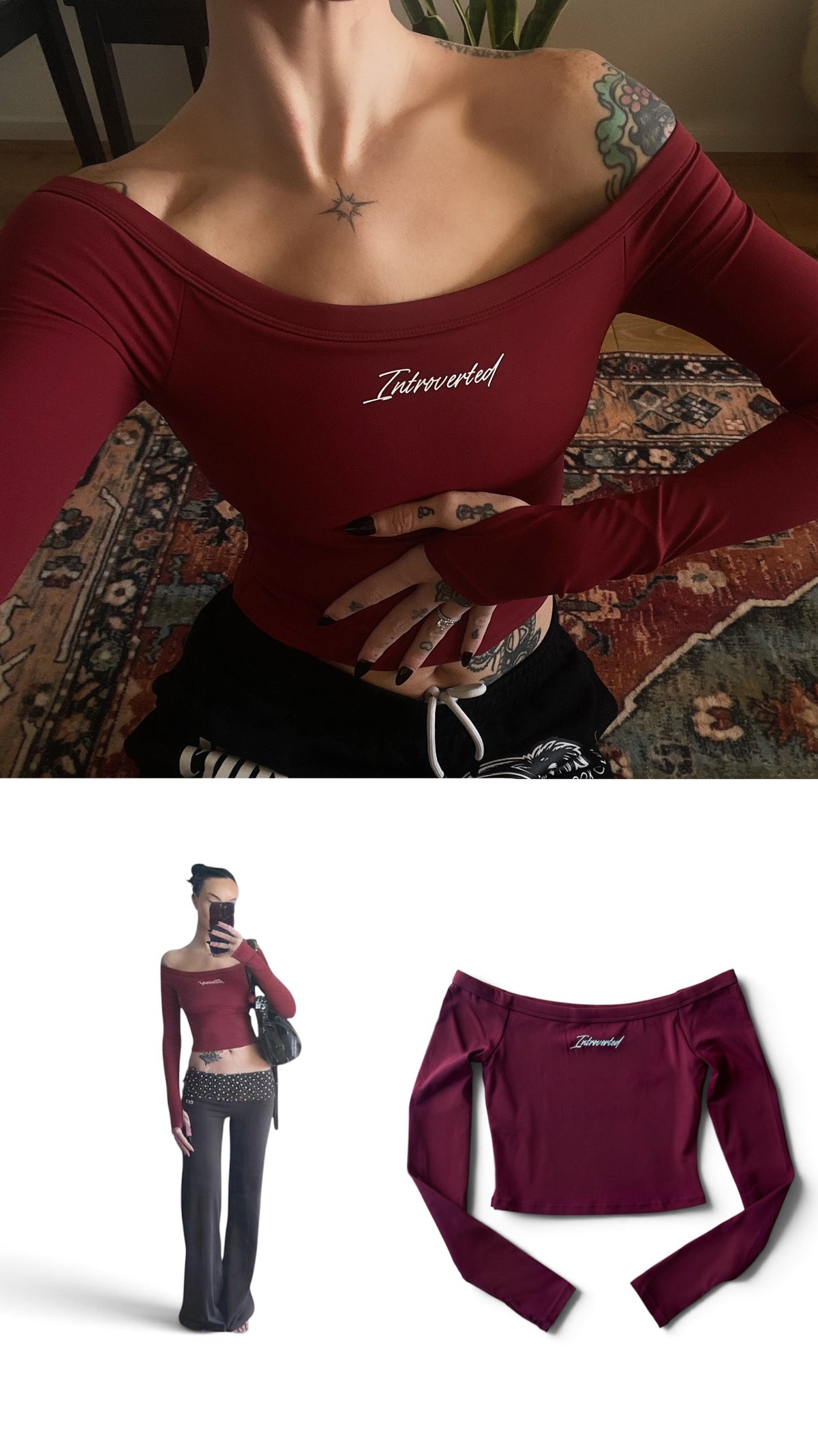 CHERRY LONG SLEEVE