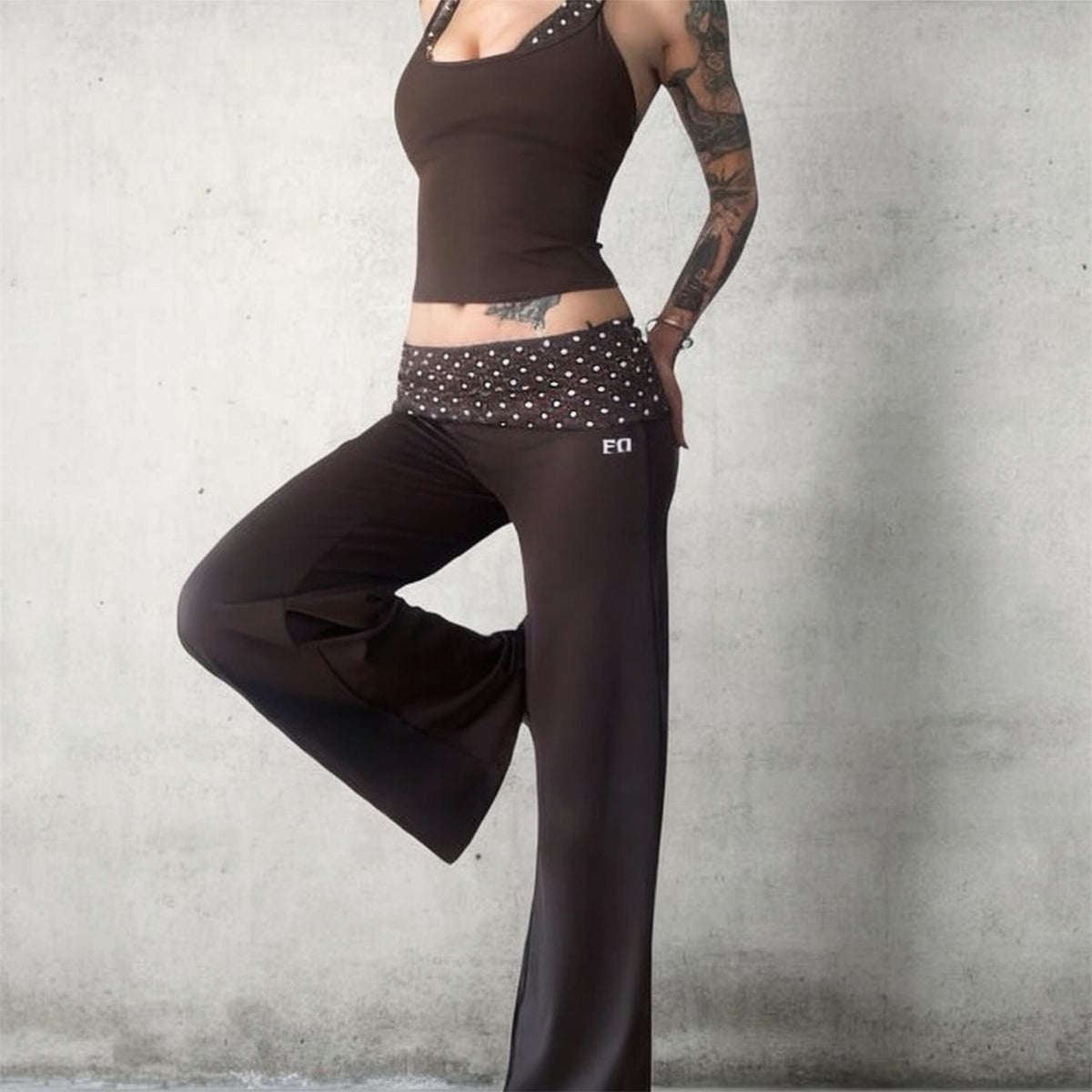 CHOC CHIP FOLD-OVER FLARES