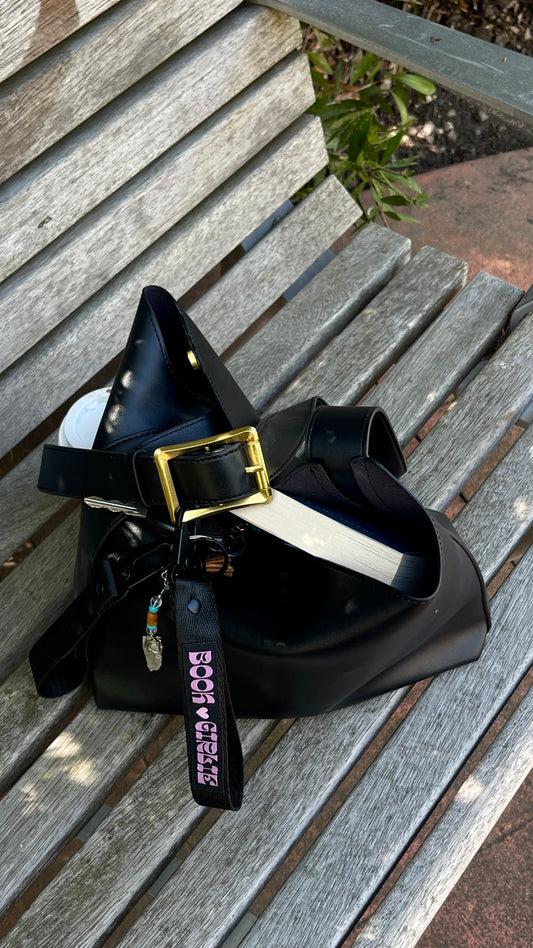 PINK BOOK GIRLIE KEYCHAIN LANYARD