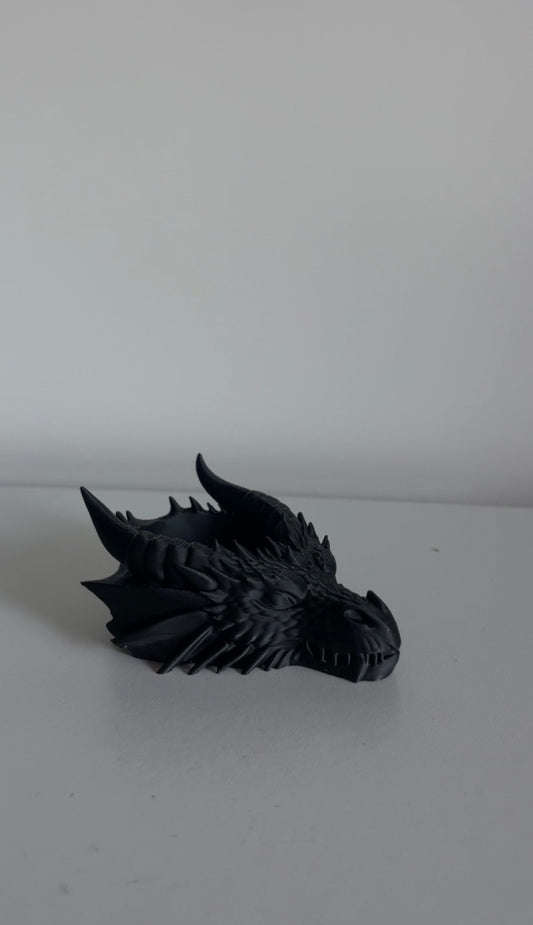 DRAGON TRINKET HOLDER, BLACK