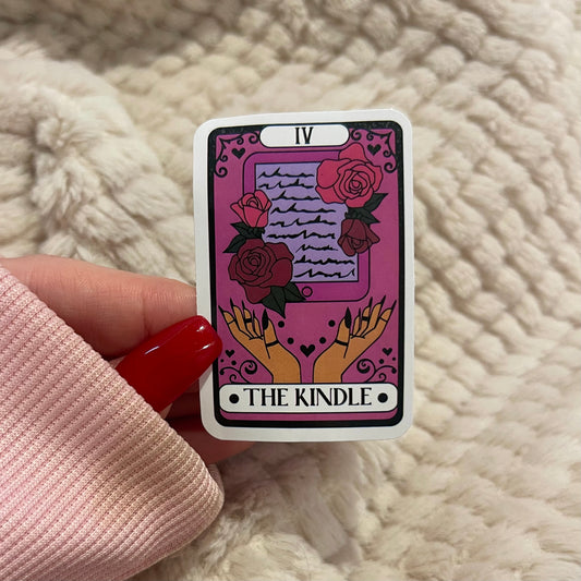 TAROT CARD KINDLE STICKER