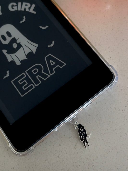 KINDLE DUST PLUG, CROW
