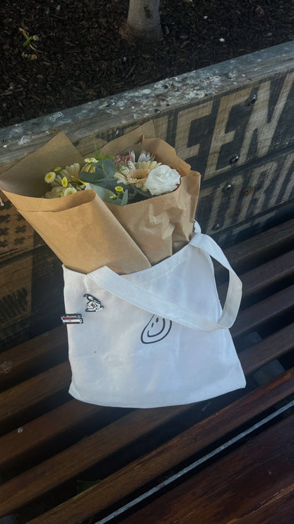 SMILEY TOTE BAGS SALE