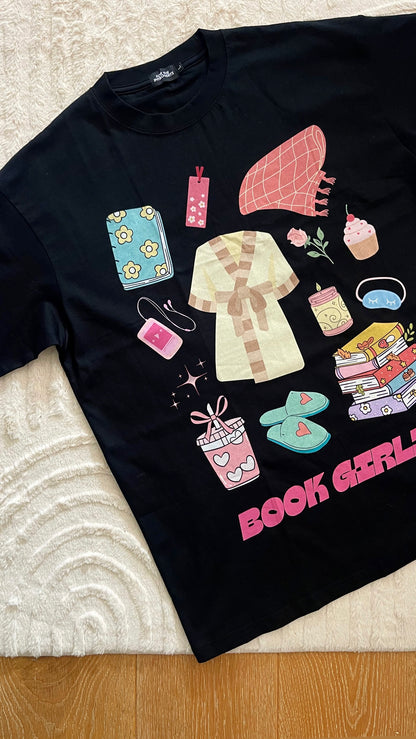 OVERSIZED BOOK GIRLIE TEES