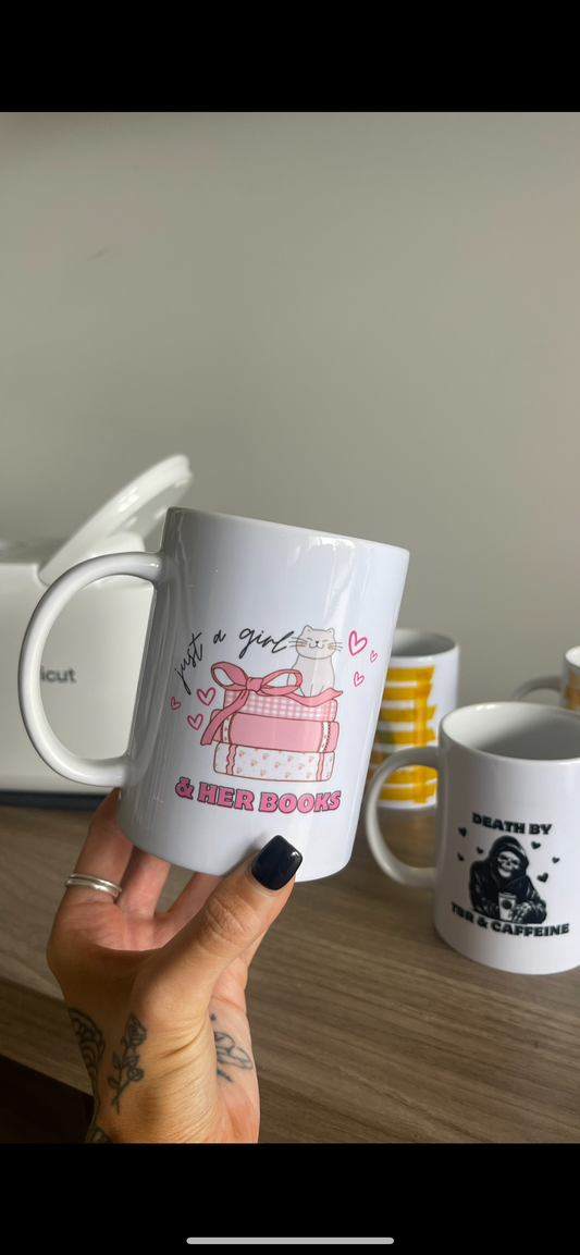MUG: JUST A GIRL *SALE*