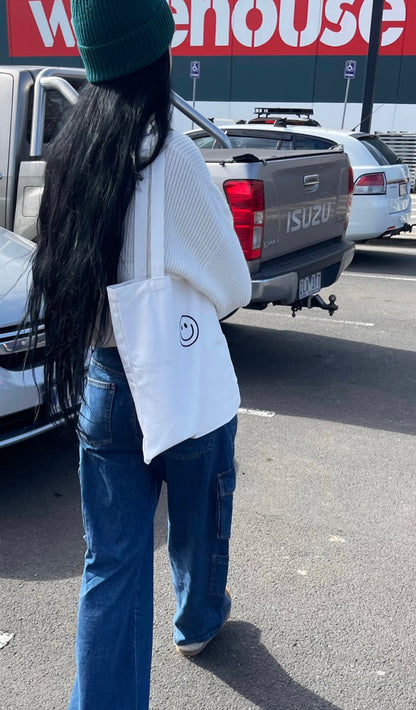 SMILEY TOTE BAGS SALE