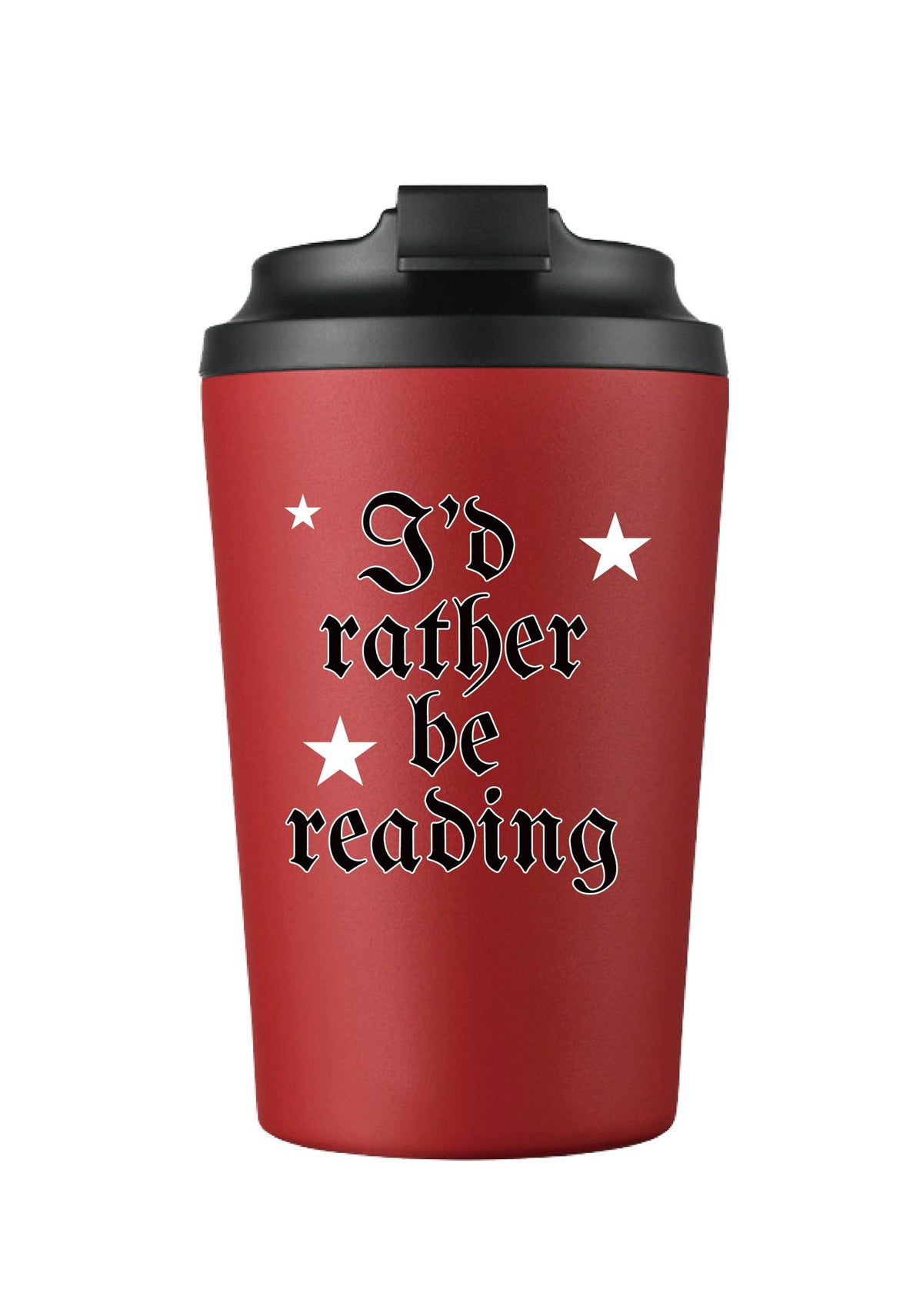RATHER BE READING REUSABLE COFFEE CUP *preorder only*
